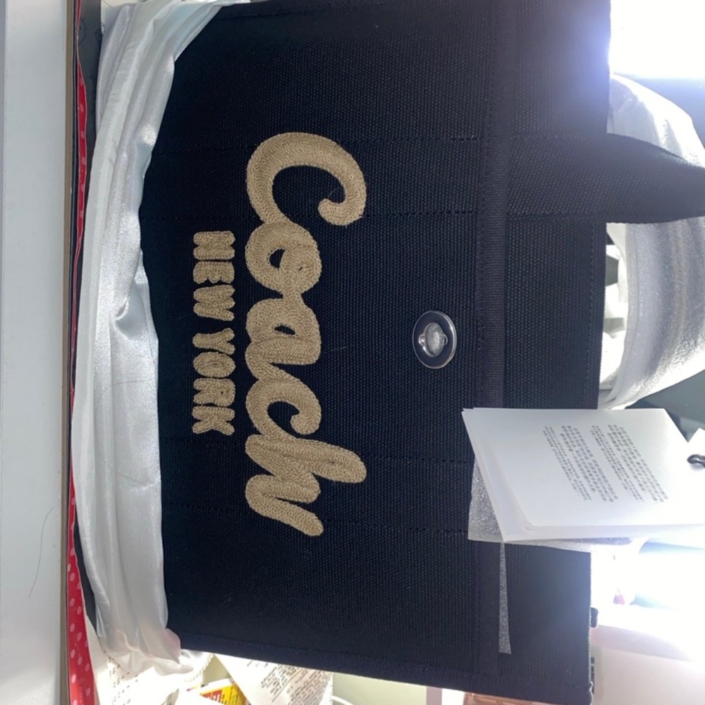 Brand new coach cargo tote